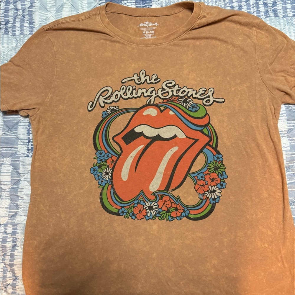 The Rolling Stones Brown Tee